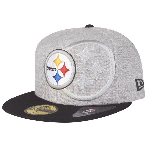 New Era 59Fifty Cap - SCREENING NFL Pittsburgh Steelers grau