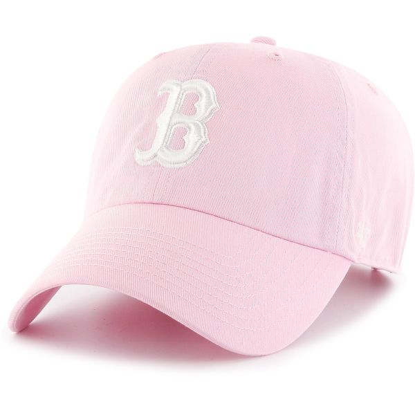 47 Brand Relaxed Fit Cap CLEAN UP Boston Red Sox petal pink