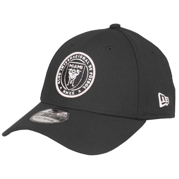 New Era 39Thirty Stretch Cap - PRIMARY MLS Inter Miami noir