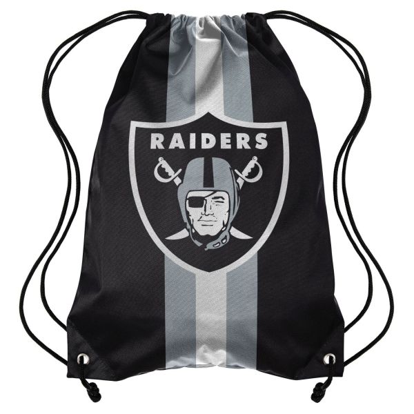 FOCO NFL Drawstring Gym Bag - Las Vegas Raiders