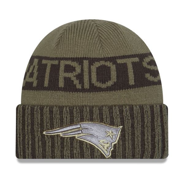 New Era Wintermütze - SALUTE TO SERVICE New England Patriots
