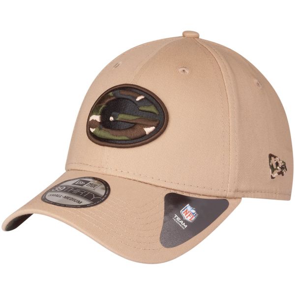 New Era 39Thirty Stretch Cap - CAMO Green Bay Packers