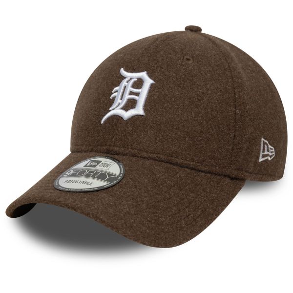 New Era 9Forty Adjustable Cap MELTON Detroit Tigers braun