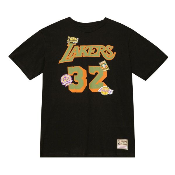 M&N Shirt - FLIGHT Los Angeles Lakers Magic Johnson