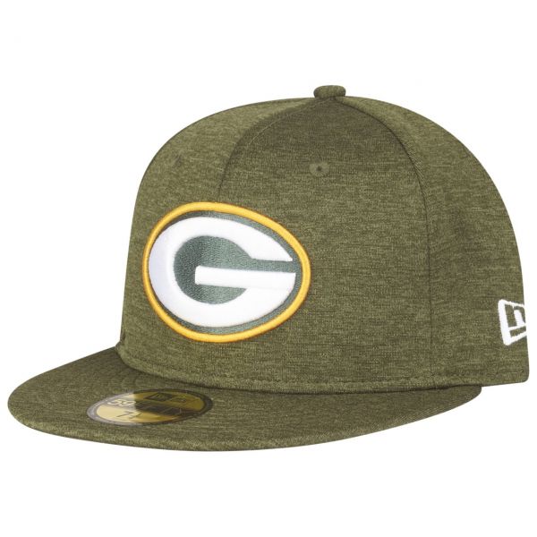 New Era 59Fifty SHADOW TECH Cap - Green Bay Packers oliv