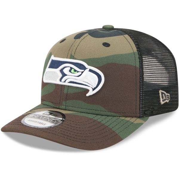 New Era 9Seventry Trucker Cap - SALUTE Seattle Seahawks