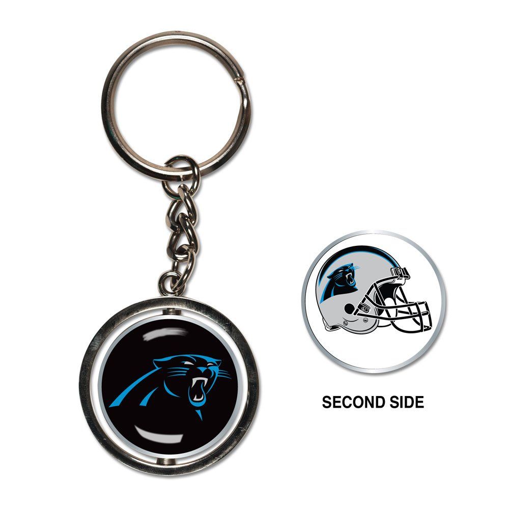 amfoo - Wincraft SPINNER Schlüsselanhänger - NFL Carolina Panthers