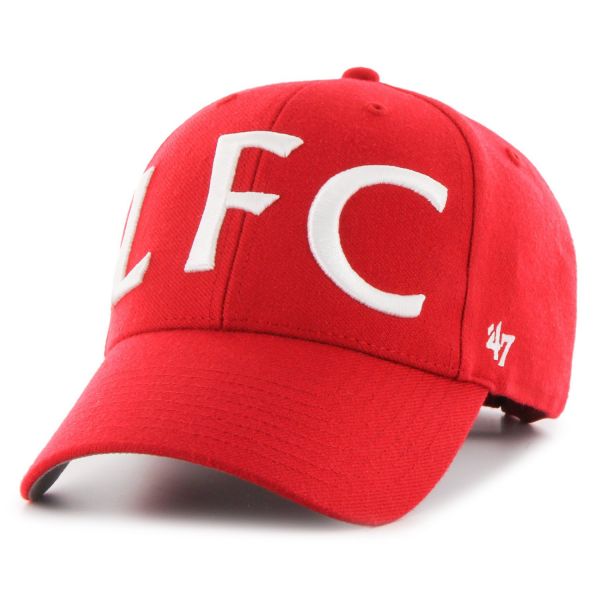 47 Brand Adjustabe Cap - SCRIPT FC Liverpool rouge