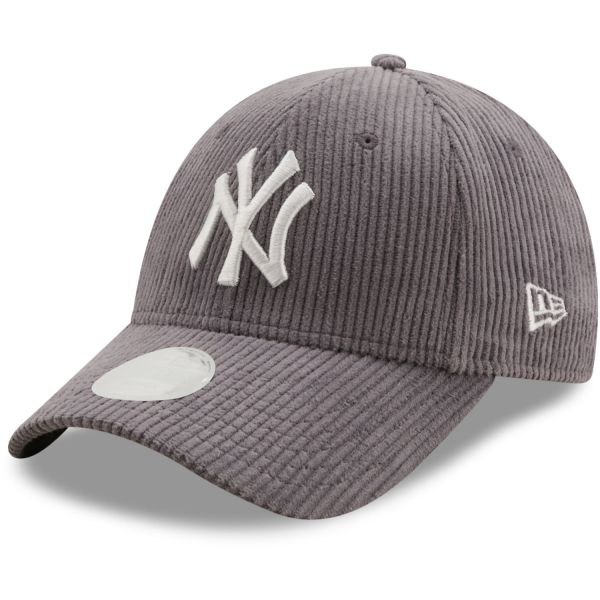 New Era 9Forty Femme Cap - CORDE New York Yankees gris