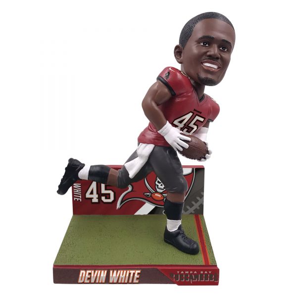 Devin White #45 Bobblehead BIG TICKET Tampa Bay Buccaneers