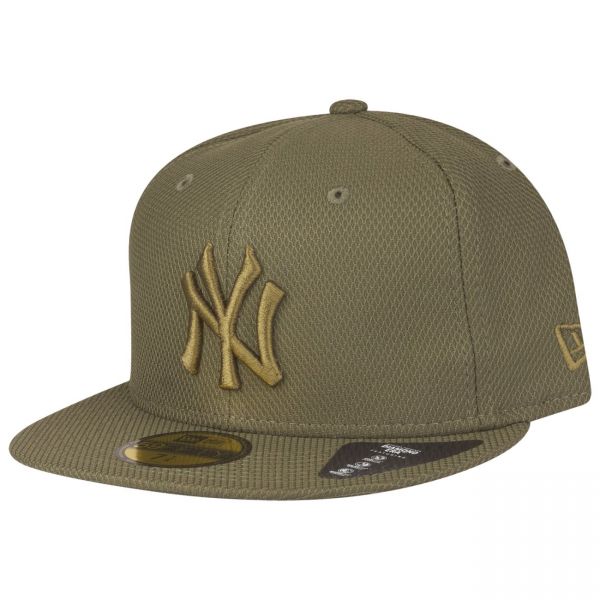 New Era 59Fifty Cap - DIAMOND New York Yankees oliv