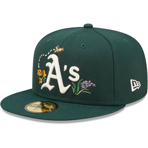 New Era 59Fifty Fitted Cap - WATER FLORAL Oakland Athletics