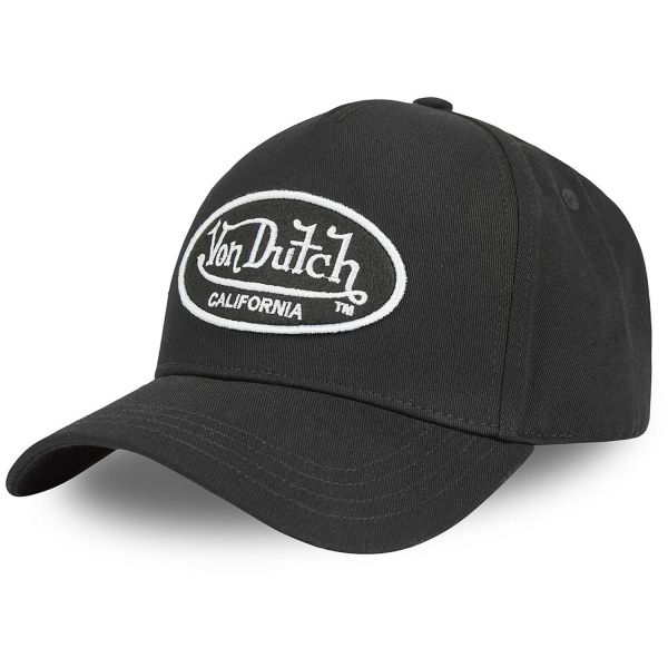 Von Dutch Snapback Cap - BRAND LOGO charcoal