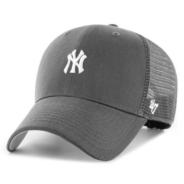 47 Brand Trucker Cap - BASE RUNNER New York Yankees charcoal