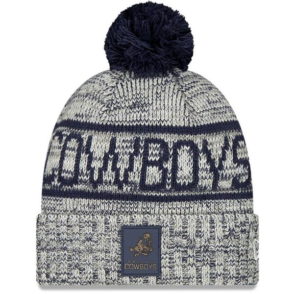 New Era Pompon Bonnet D'Hiver SIDELINE Dallas Cowboys