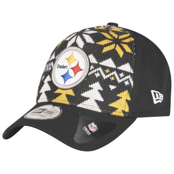 New Era Christmas Jumper Trucker Cap - Pittsburgh Steelers