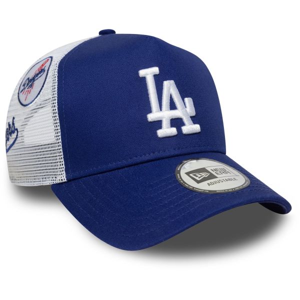 New Era A-Frame Trucker Cap MULTI PATCH Los Angeles Dodgers