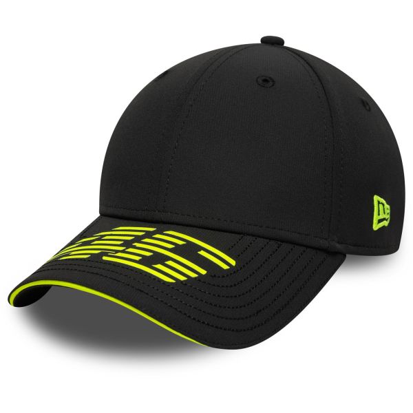 New Era 9Forty Strapback Cap - STRIPE VR46 schwarz