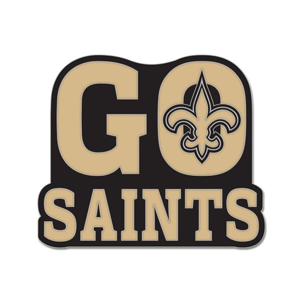 NFL Universal Bijoux Caps PIN New Orleans Saints SLOGAN