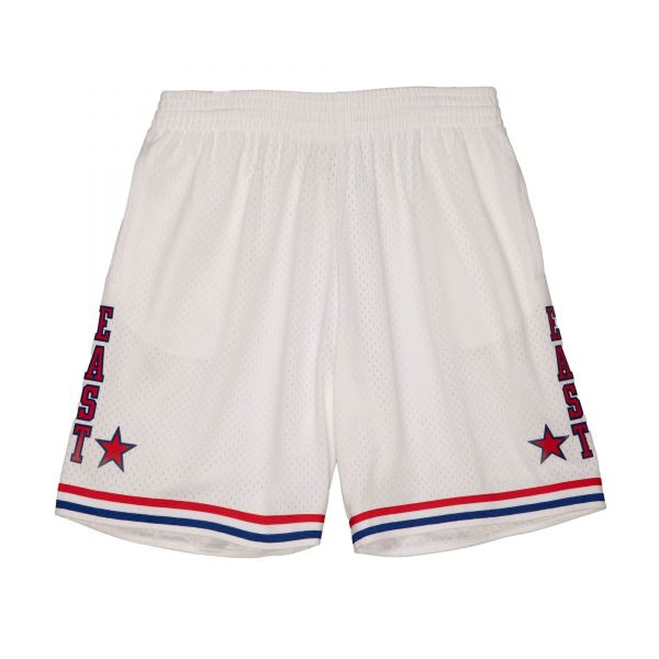 M&N Swingman All Star East 1985-86 Shorts blanc