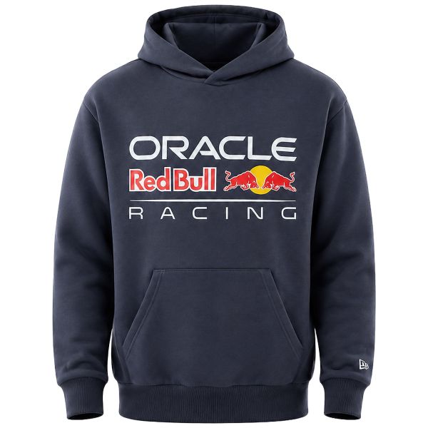 New Era Oversized Hoody - Red Bull Racing grey