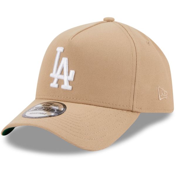 New Era 9Forty A-Frame Cap - Los Angeles Dodgers camel