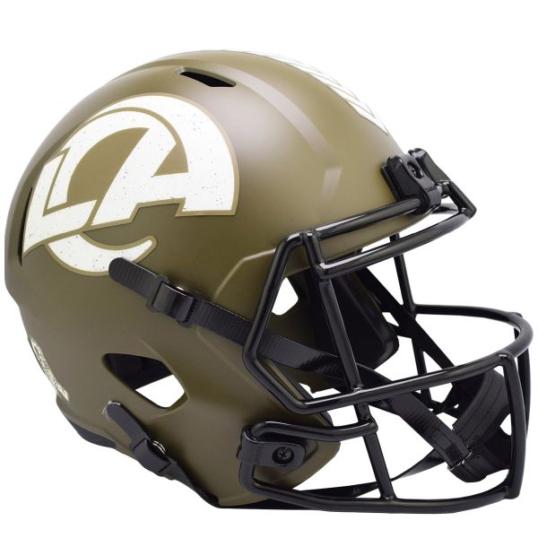 Riddell Replica Football Helmet - NFL STS Los Angeles Rams