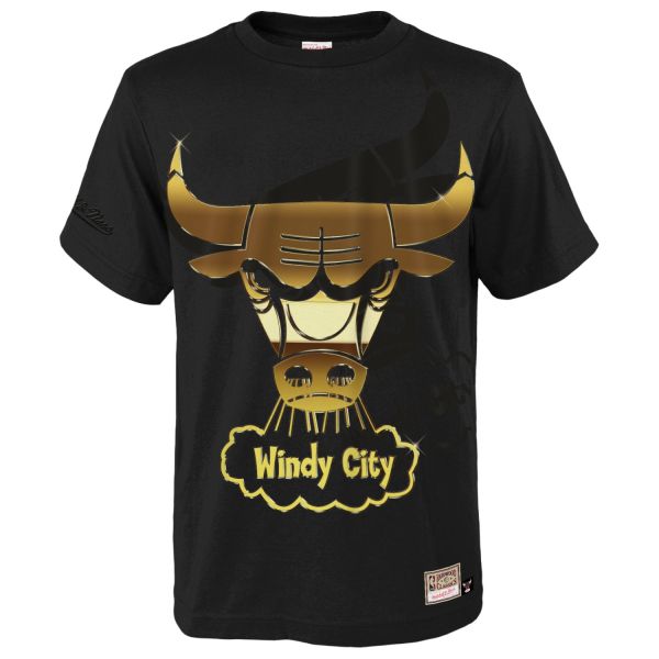 Mitchell & Ness NBA Enfants Shirt - BIG FACE Chicago Bulls