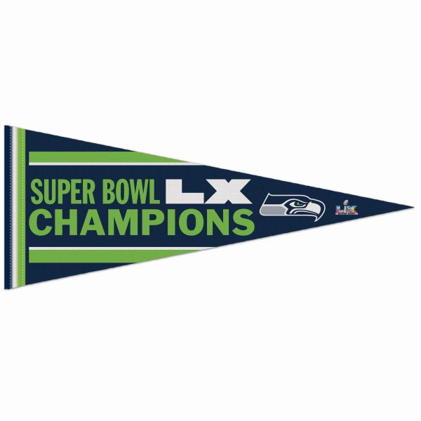 Super Bowl LV Seattle Seahawks Classic Wimpel 75x30cm