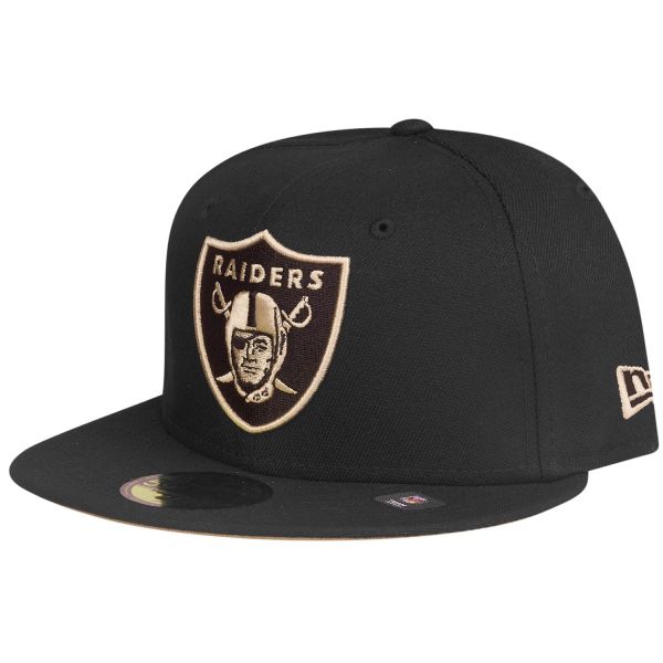 New Era 59Fifty Fitted Cap - Las Vegas Raiders noir khaki