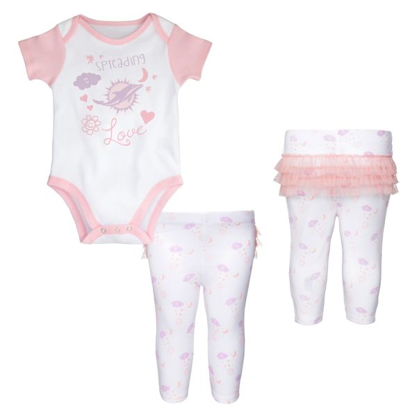 Outerstuff NFL Baby Body Leggings Set Miami Dolphins