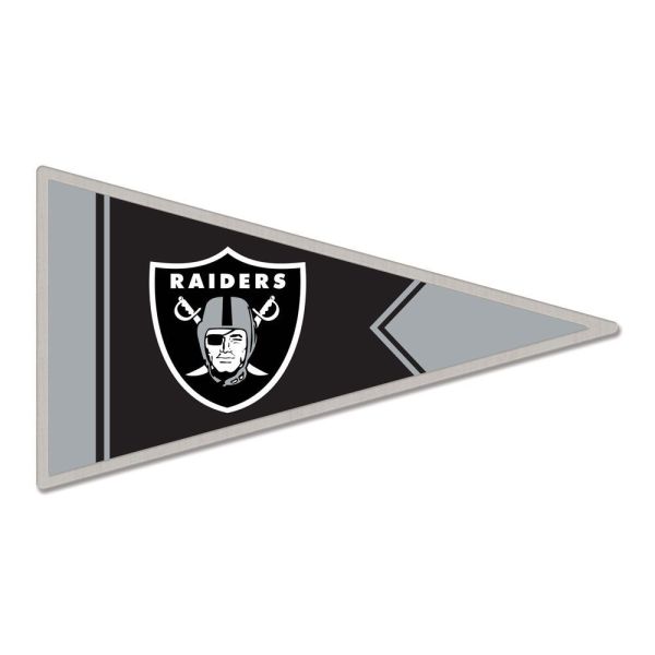 NFL Universal Jewelry Caps PIN Las Vegas Raiders Pennant