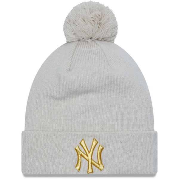 New Era Damen Wintermütze - METALLIC New York Yankees