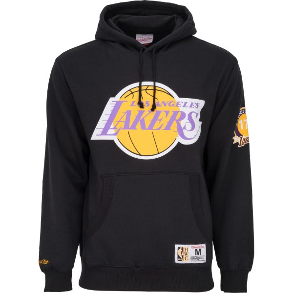Mitchell & Ness Fleece Hoody - GAME TIME Los Angeles Lakers