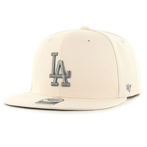 47 Brand Snapback Cap - CAPTAIN Los Angeles Dodgers natural