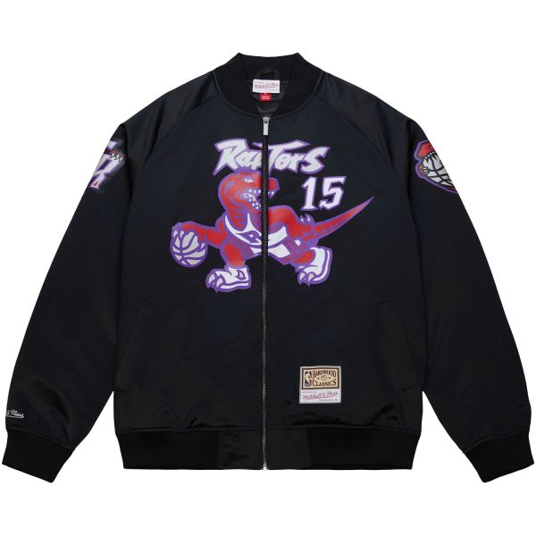 M&N Satin Bomber Veste - MAXXED Toronto Raptors V. Carter