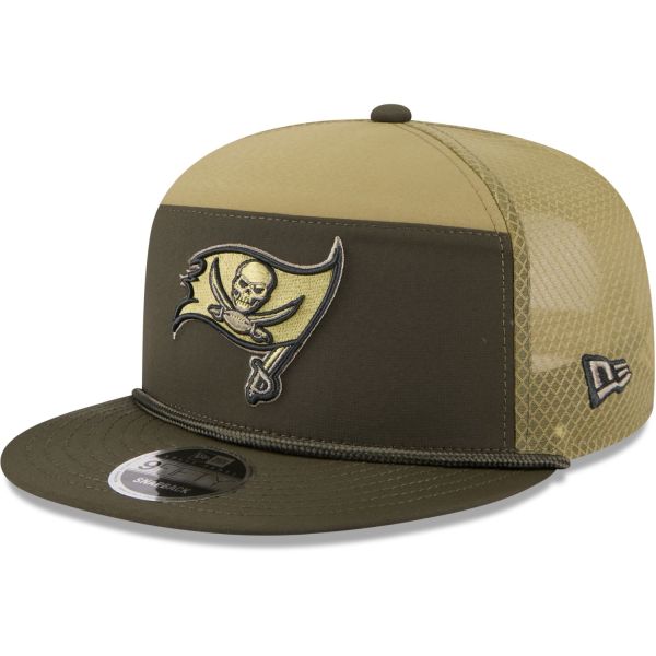New Era 9Fifty Split Panel Cap - SALUTE Tampa Bay Buccaneers
