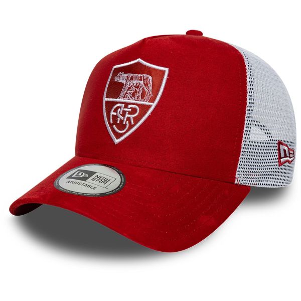 New Era A-Frame Trucker Cap - FAUX SUEDE AS Rom