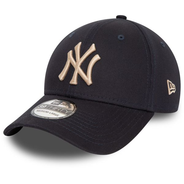 New Era 39Thirty Stretch Cap - New York Yankees navy / stone