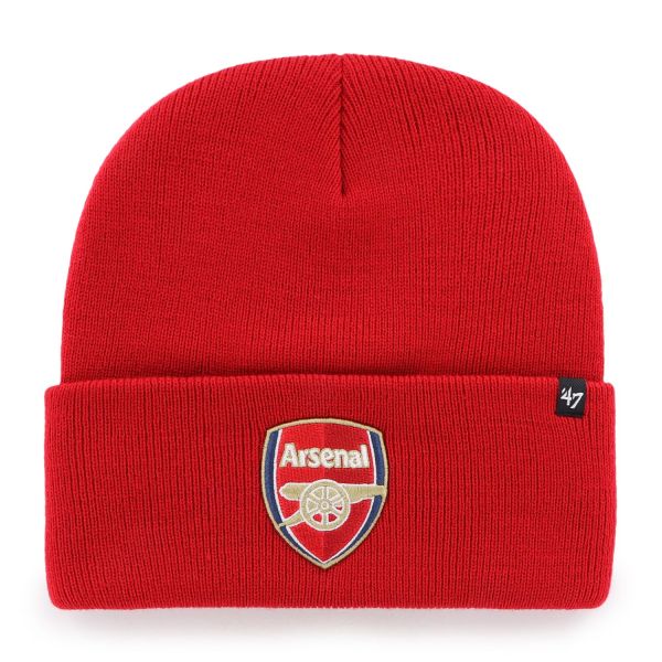 47 Brand Cuff Knit Beanie Wintermütze - FC Arsenal rot