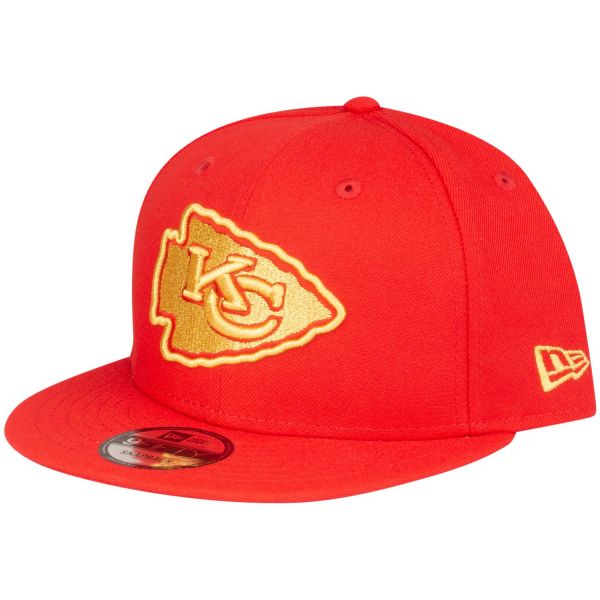 New Era 9Fifty Snapback Cap - Kansas City Chiefs red gold