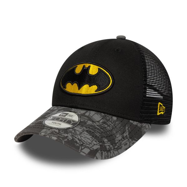 New Era Enfants 9Forty Trucker Mesh Cap - BATMAN