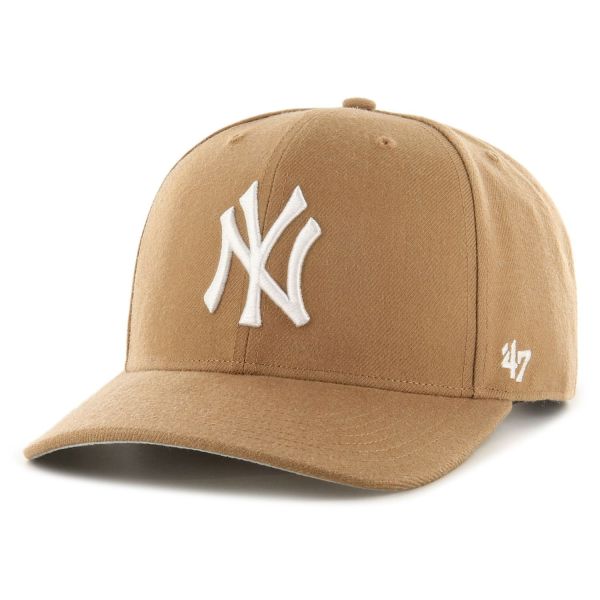 47 Brand Low Profile Cap - ZONE New York Yankees camel beige