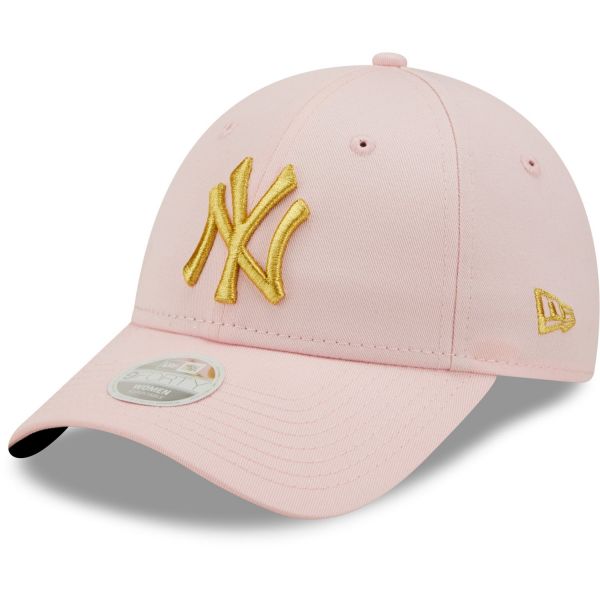 New Era 9Forty Damen Cap - METALLIC New York Yankees rosa