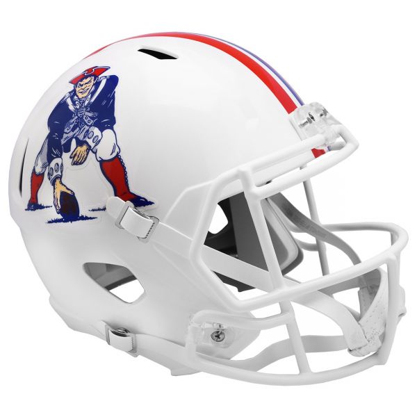 Riddell Speed Replica Helm - New England Patriots 1982-1989