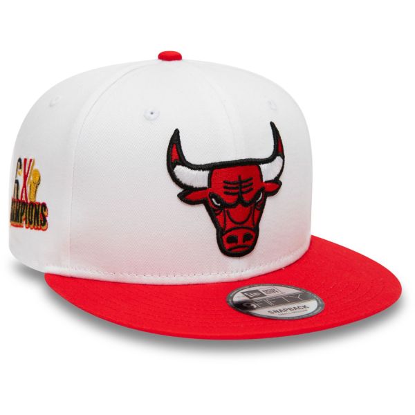 New Era 9Fifty Snapback Cap - SIDE PATCH Chicago Bulls