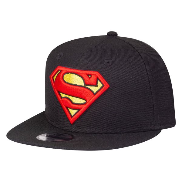 New Era 9Fifty Snapback Kinder Cap - SUPERMAN schwarz