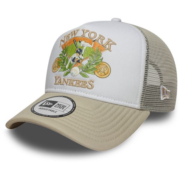 New Era A-Frame Mesh Trucker Cap - GRAPHIC New York Yankees
