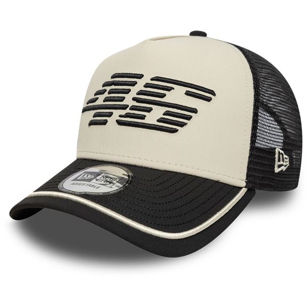 New Era A-Frame Trucker Cap - STRIPE VR46 schwarz