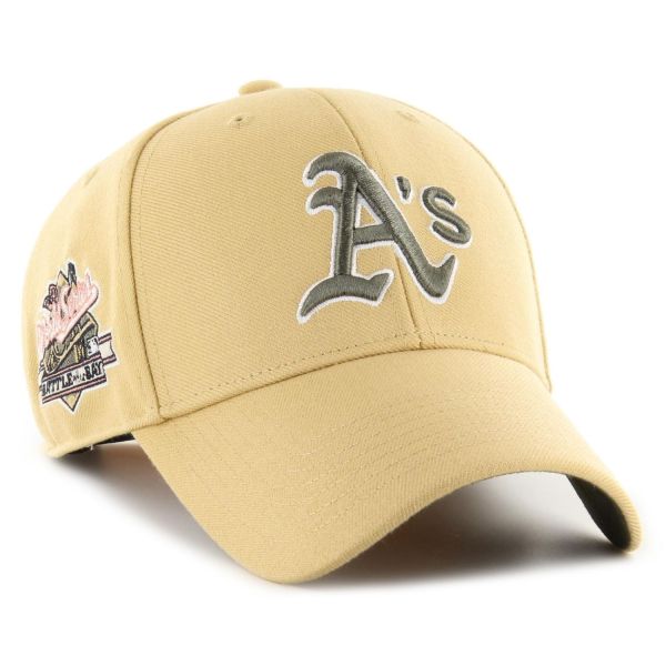 47 Brand Snapback Cap - WORLD SERIES Oakland Athletics tan